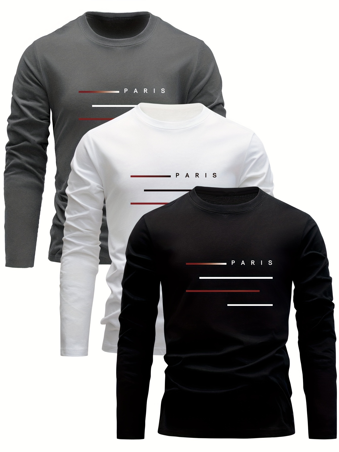 Men'S Fashion T Shirts - Мужская футболка из 100% хлопка с
