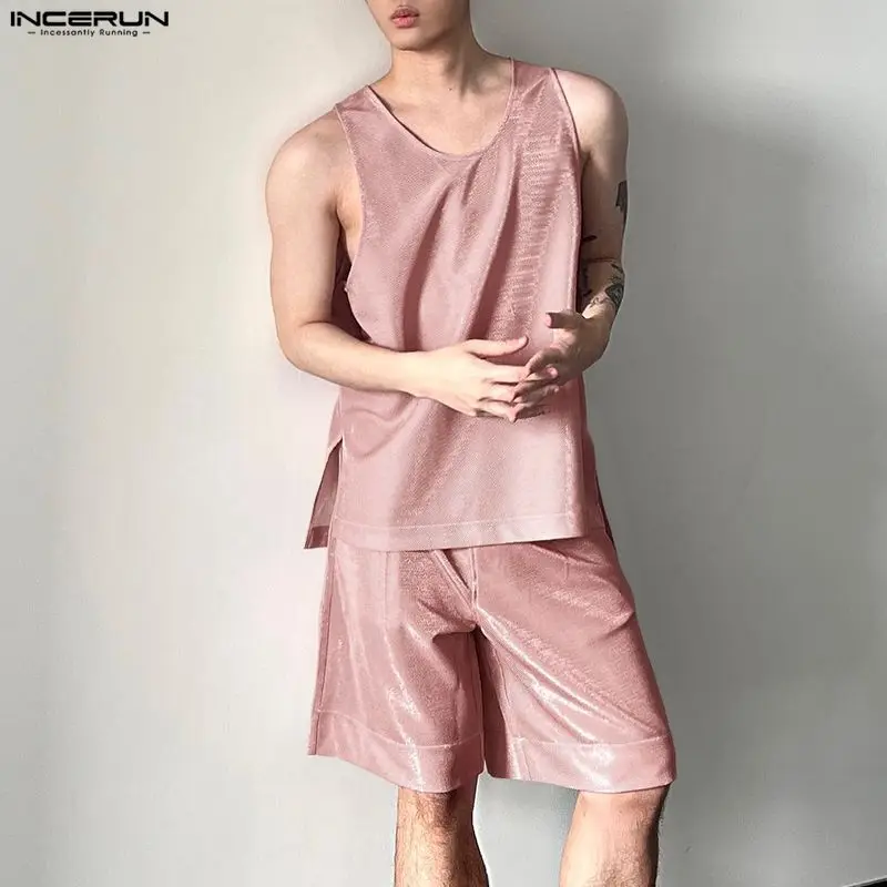 Мужские комплекты INCERUN: бле – обзор и цена Mens Fashion Summer